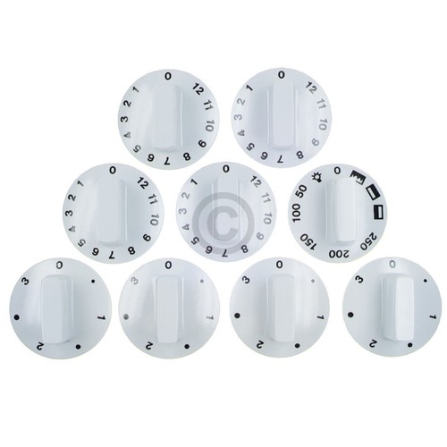 Knebelset teilig weiß - knebelset,