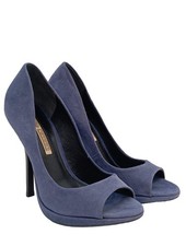 BUFFALO LONDON Peeptoe Pumps