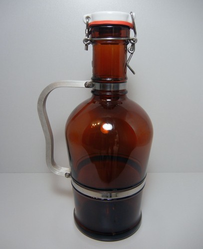 Antike bierflasche mit - antike, 2l