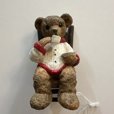 Gilde Teddybären Tasse Kaffee Tee Sessel  Bären  Handarbeit gemalt Sammler 