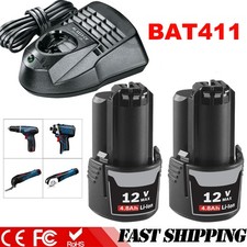 2X Für Bosch GBA 12V 4,8Ah
