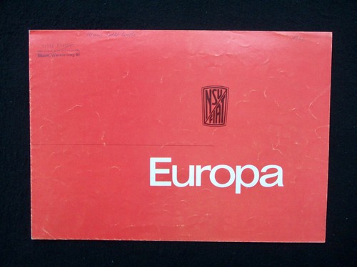 Nsu fiat europa a4 - europa, 8s