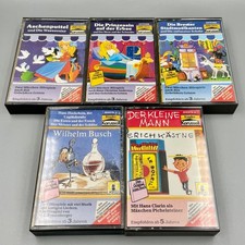 5 Karussell Märchen Hörspiel MC Kassetten Aschenputtel, Prinzessin auf der Erbse