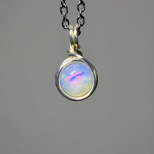 Halskette mit welo opal - mit,