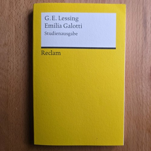 Reclam emilia galotti - galotti, –