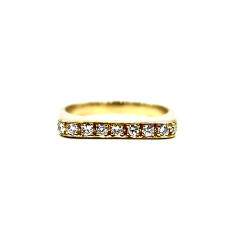 750 gelbgold ring - 750,