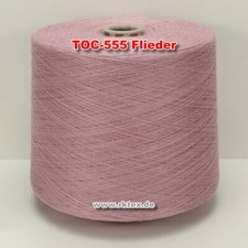 555 Flieder TVU Ocean Nm 30/2 Baumwolle Acryl Strickgarn Häkelgarn Garn Kone 