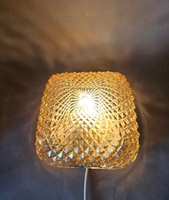 vintage Amber Wandlampe