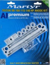 Suzuki Aluminium Anodensatz für 90-140PS