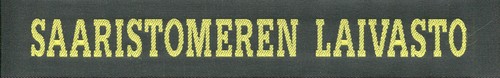 Finnische marine mützenband - marine,