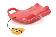 Kinder Schneeschlitten