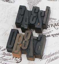 0-9 Zahlen Holzzahlen 45mm