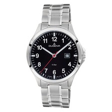 Dugena Herren Armbanduhr 4461089 Datum 10 ATM, 41mm