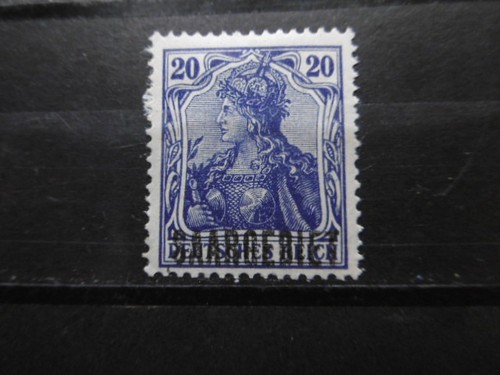Saargebiet falz - 35,