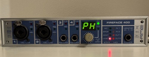 Rme fireface 400 interface - 400,