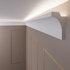 15 Meter LED Zierleiste Weiß Stuckleiste  für indirekte Beleuchtung XPS OL-20