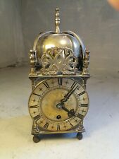 Laternenuhr,englisch, schwere, massive Ausführung um 1900