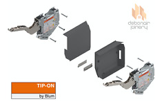 Blum Aventos HK-S TIP-ON Lift Mechanismus Set mit dunkelgrauen Abdeckkappen