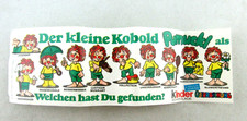 RARITÄT BPZ + DER kleine KOBOLD PUMUCKL als... + 100% ORI frisch aus dem EI