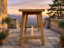 Massive Teakholz Sitzbank