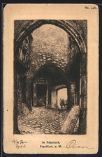 Künstler-AK Alt-Frankfurt