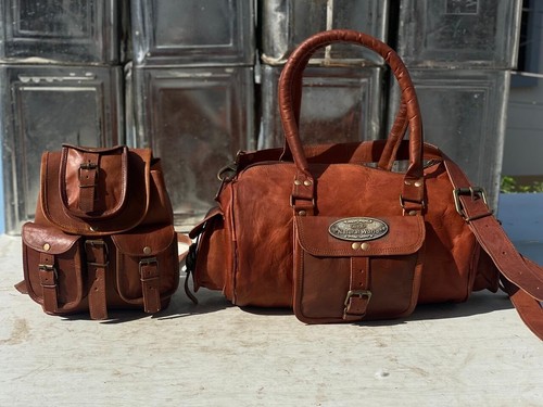 Ledertasche reise vintage - ledertasche,
