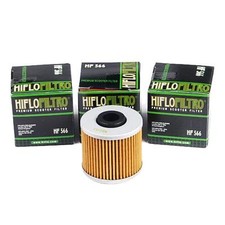 3x Hiflo Ölfilter HF566 für Kymco Downtown 300 i