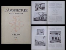 L'ARCHITECTURE 1937 NANCY