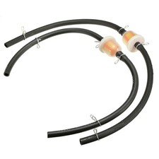 2x Fuel Filter with Hose and