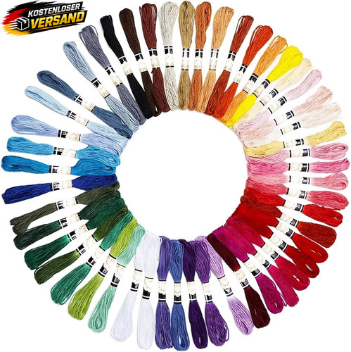 Stickgarn set farben - stickgarn,