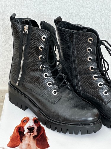 Damen leder stiefeletten - damen, leder-stiefeletten