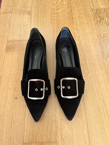 Schwarze ballerinas pumps - schwarze, von