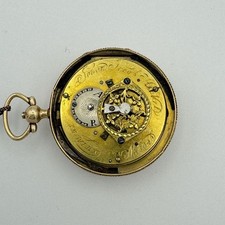 VINTAGE TASCHENUHR 18K 750