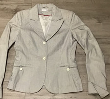 Eleganter Comma Blazer,Gr.38,M, bequem mit 3%Stretch, schwarz,weiß gestreift,neu