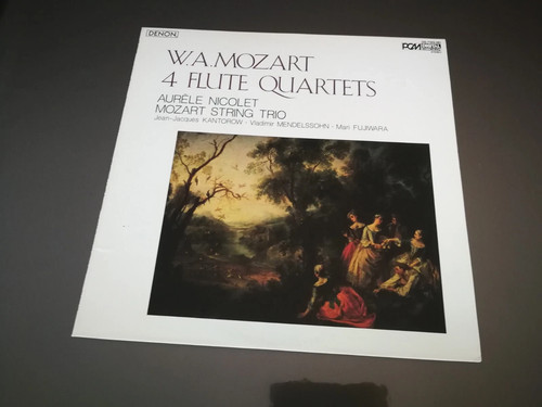 Mozart flötenquartette - 4,