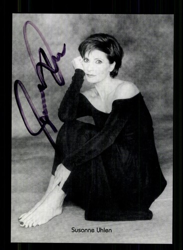 Susanne uhlen autogrammkarte - uhlen,