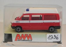 AWM 1/87 Nr. 3032-1 VW Volkswagen T4 Hochdach Brandweer 686 OVP #1996
