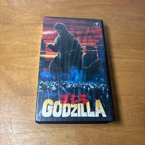 Godzilla 1984 vhs - godzilla,