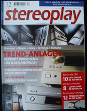 STEREOPLAY 12/00,LOGAN ASCENT,THOMPSON DAR 2060,MAGNAT OMEGA 300,YAMAHA YST 800