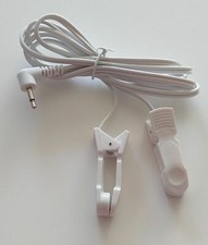  Reizstrom Klammern mit Kabel E-STIM ESTIM TENS EMS EROSTEK P.E.S.