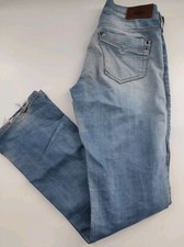 Diesel Jeans Damen W25 L30 Ronhoir Regular Bootcut Regular Waist Distressed H5