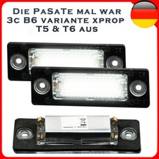 2X Kennzeichenbeleuchtung