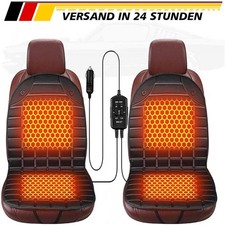2X Auto Sitzheizung DeLuxe 2 Heizstufen beheizbare Sitzauflage Heizkissen PKW DE
