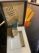 S. T. Dupont Feuerzeug Linie 1 Klein Chinalack / Grün / Gold ( Überholt )