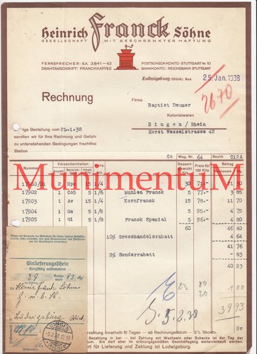 Kaffee heinrich franck söhne - franck,