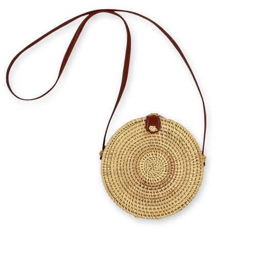 Handtasche rotunde korb - im,