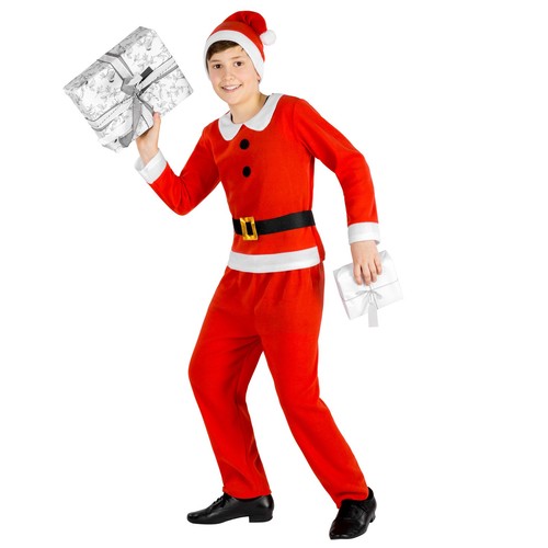 Kinder weihnachtsmann kostüm - weihnachtsmann,