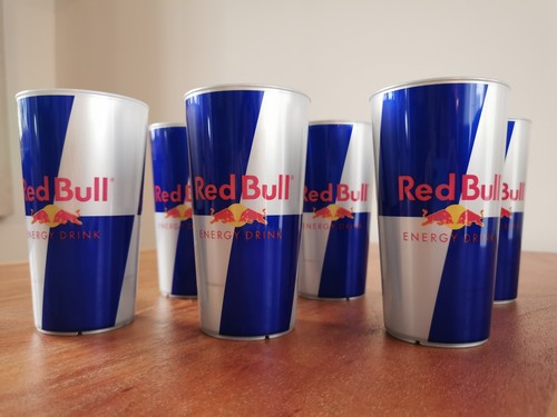 Red bull trinkbecher original - red, [original
