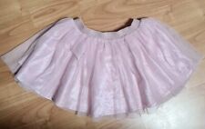 Mädchen 104 Rock Tüllrock  rosa  glitzer 