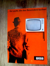 Prospekt WEGA Radio-Fernseher